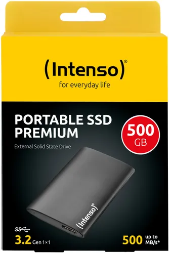 Dysk INTENSO Premium 500GB SSD Czarny