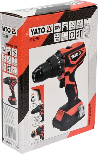 Yato YT-82786 18 V şarj edilebilir pil 1x2ah