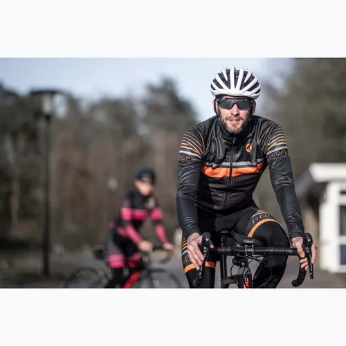 Kask rowerowy Rogelli Tecta white/black