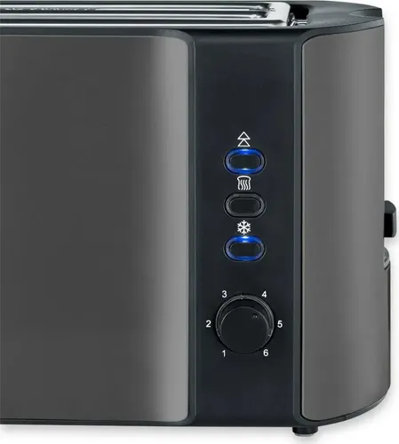 Severin AT 9341 Toster automatyczny ciemny inox-stal nierdzewna