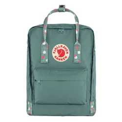 Fjallraven Kanken-frost yeşil sırt çantası / konfeti deseni