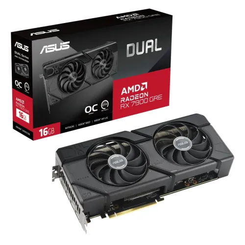 Karta graficzna ASUS Dual Radeon RX 7900 GRE OC Edition 16GB GDDR6 256bit FSR