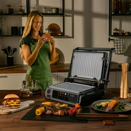 Электрогриль Cecotec Rock'nGrill 2000 Smash PerfectCook