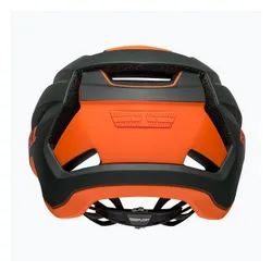 Kask rowerowy Bell 4Forty Air Integrated MIPS matte dark green/orange