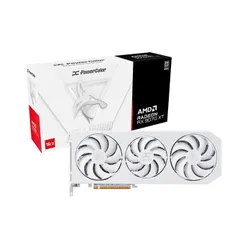 Karta graficzna POWERCOLOR Radeon RX 9070 XT Hellhound Spectral White 16GB