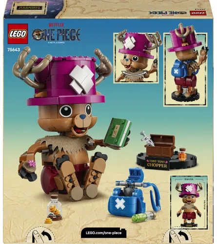 LEGO One Piece 75643 Tony Tony Chopper, zestaw klocków 10+