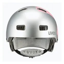 Kask dziecięcy UVEX Kid 3 silver/rose