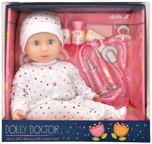 Lalka DOLLS WORLD Dolly Doctor 016-78502