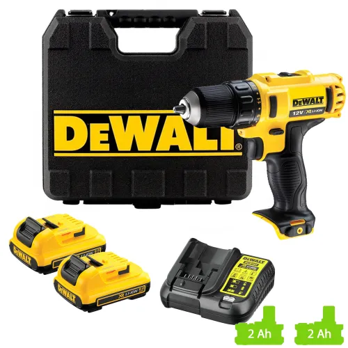 DeWalt Dcd710d2 burghiu fără fir 10.8 V 2 x 2 Ah