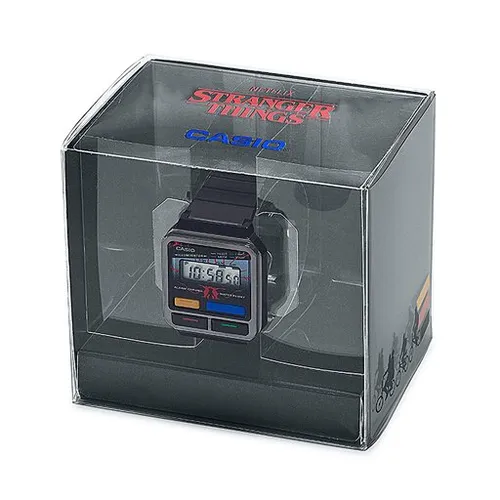 Casio Винтажные эдакие часы Stranger Things A120WEST-1AER серые