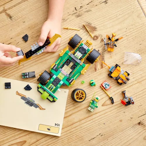 LEGO 71763 NINJAGO Samochód wyścigowy Lloyda EVO
