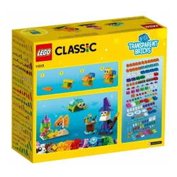 Конструктор LEGO Classic 11013 креативные прозрачные строительные блоки