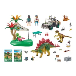 Набор фигурок Playmobil Dinos 71523 Исследовательский лагерь динозавров