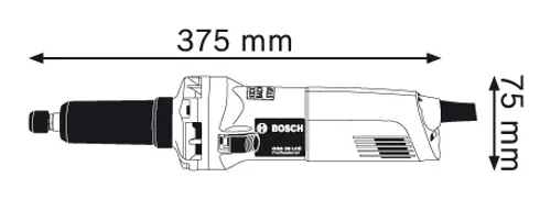 Bosch GGS 28 LCE Taşlama Makinesi