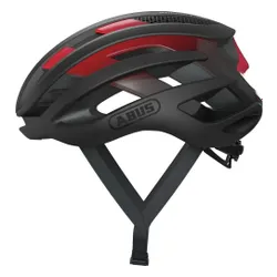 Kask rowerowy ABUS AirBreaker Czarno-czerwony Szosowy (rozmiar L)