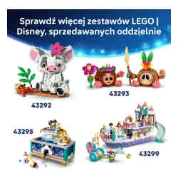 LEGO Disney 43296 Stitch i Strupka, zestaw klocków 9+