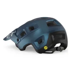 Kask rowerowy MET Terranova MIPS niebieski