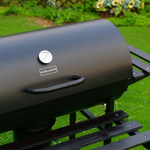 Grill węglowy VELACO VL03-BLACK Czarny