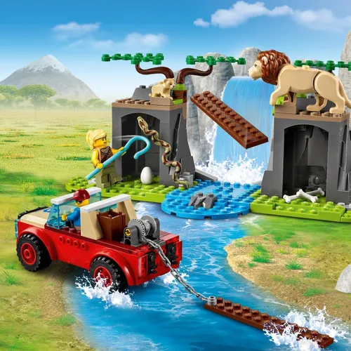 Lego City yaban hayatı kurtarıcılarının roadster'ı (60301)