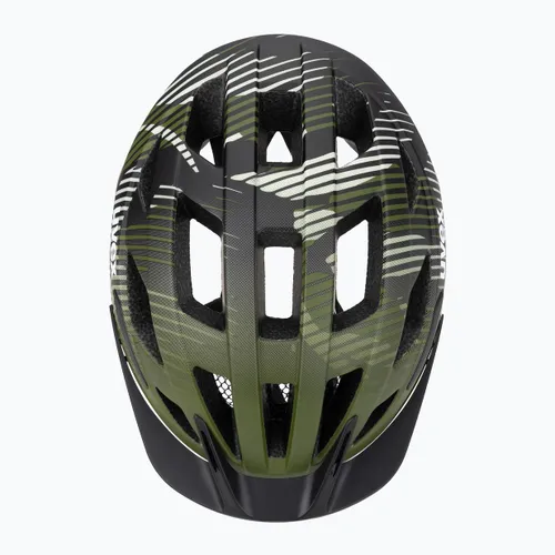 Kask rowerowy dziecięcy UVEX Air Wing 2 CC dark olive/black matt