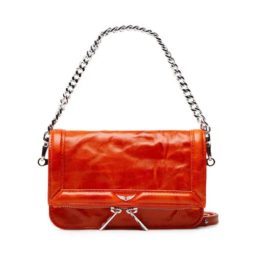 Zadig & Voltaire Rock Nano Roman Lustruit Lwba00075 Sac De Apus De Soare