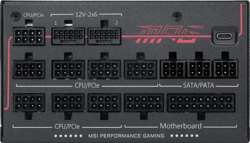 Zasilacz MSI MPG Ai1600TS PCIE5 1600W 80 Plus Titanium