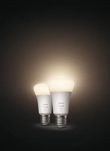 Inteligentna żarówka LED PHILIPS HUE 929001821623 9W E27 Bluetooth, ZigBee (2 szt.)