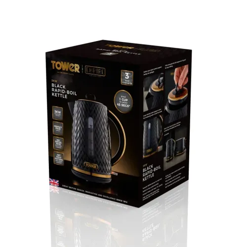 Czajnik Tower Empire T10052BLK 1,7l 3000W