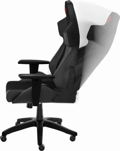 Fotel Genesis Nitro 650 Gamingowy do 150kg Skóra ECO Tkanina Czarny