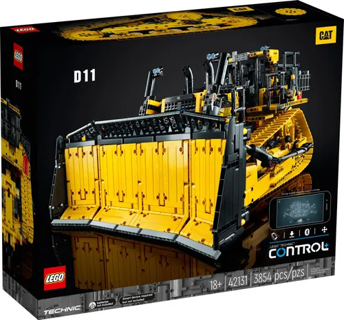 Конструктор Lego 42131 Technic - Бульдозер Cat D11 на пульте управления