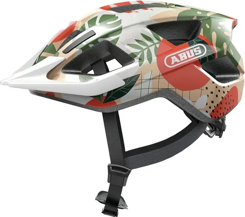 Kask rowerowy ABUS Aduro 3.0 Palm Wielokolorowy Miejski (rozmiar S)
