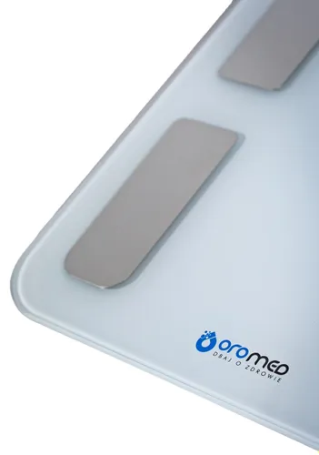 Waga łazienkowa OROMED Oro-Bluetooth H Smart Biały