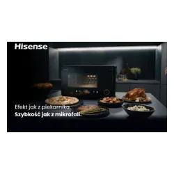 Kuchenka mikrofalowa HISENSE H28SO1 SpeedOven 7w1 Air Fry Grill Pizza Toster Suszarka Wolnowar 41 Auto Programów