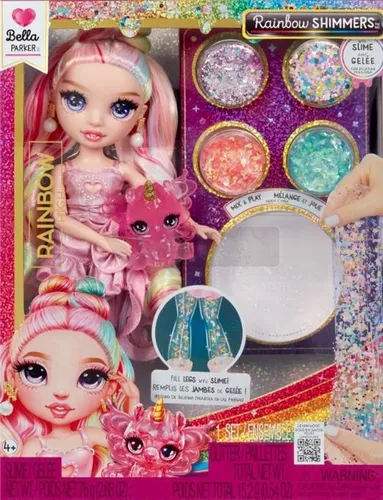 Rainbow High Shimmers with Slime Fashion Bella
