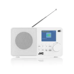 Radioodbiornik JVC RA-E611W-DAB Radio FM DAB+ Biały