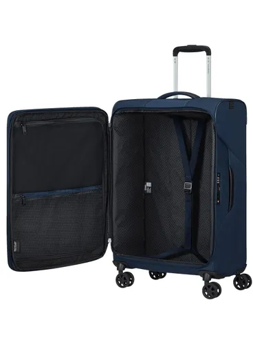 Walizka średnia poszerzana Samsonite Litebeam - midnight blue