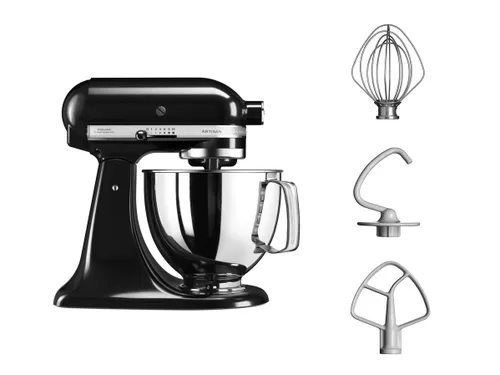 Планетарный робот KitchenAid Artisan 5ksm125eob + измельчитель 5ksmvsa - 300W-чаша 4,8 л