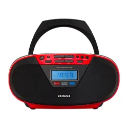 Radioodtwarzacz Aiwa Boombox BBTU-400RD Bluetooth Czerwpny