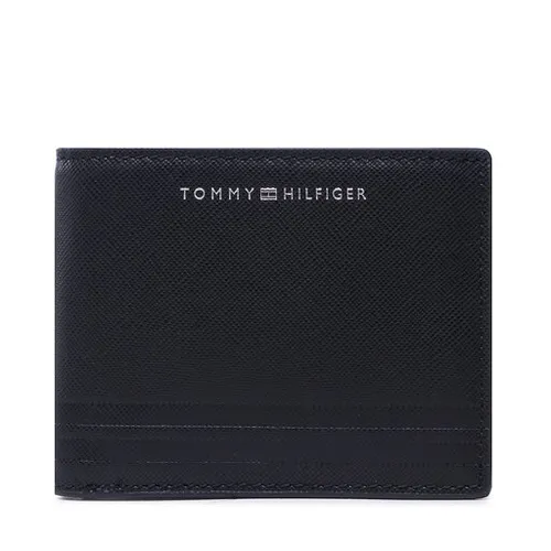 Büyük Erkek Cüzdan Tommy Hilfiger Th Otobüs Deri Mini CC Cüzdan AM0AM10981 BDS