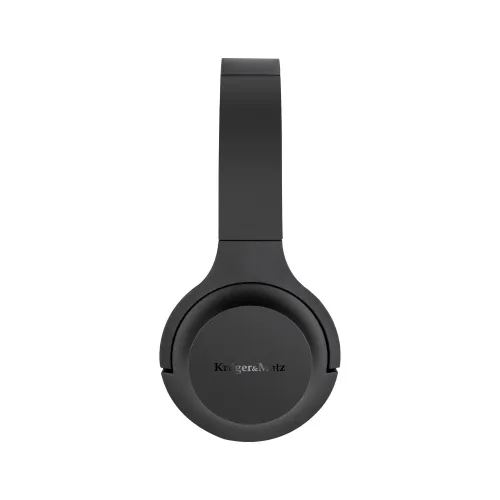 Słuchawki bezprzewodowe Kruger & Matz Wave 2 KM0629 Nauszne Bluetooth 5.0 Czarny