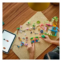 LEGO Klocki Friends 42666 Kocie przyjęcie urodzinowe i domek na drzewie