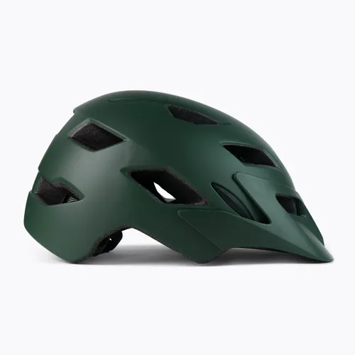 Kask rowerowy dziecięcy Bell Sidetrack Jr matte dark green orange