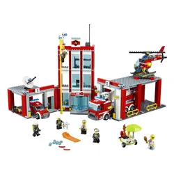 Конструктор Lego City пожарная часть (60110)