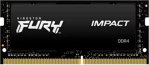 Pamięć Kingston FURY Impact DDR4 64GB (2 x 32GB) 3200 CL20 SODIMM Czarny