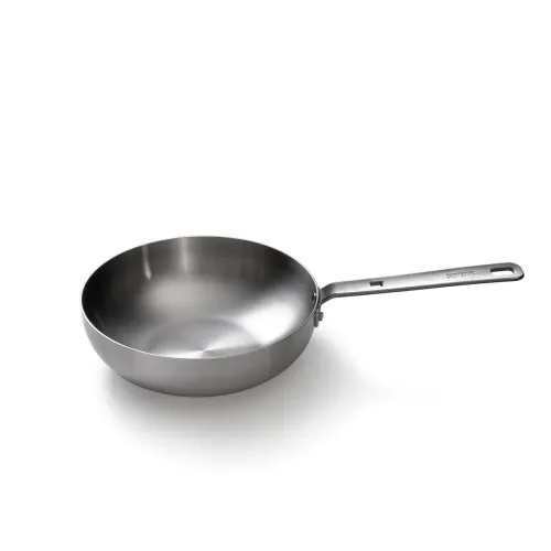 SKOTTSBERG Stainless Steel 28 cm - patelnia / wok ze stali nierdzewnej