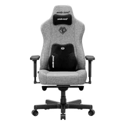 Fotel Anda Seat Kaiser 3E XL Gamingowy do 150kg Tkanina Szary