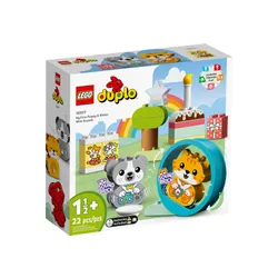 LEGO 10977 Duplo - Mój pierwszy szczeniak i kotek z odgłosami