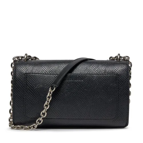 Calvin Klein blugi sculptate Lambou sac cu Chain25 șarpe K60k611521 Negru BEH