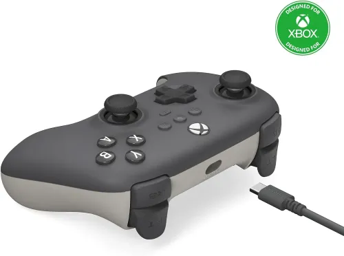 Pad 8BitDo Ultimate C Wired do PC, Xbox Przewodowy Ciemnoszary