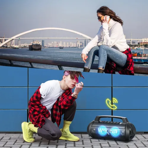 Głośnik mobilny W-KING D10 Czarny